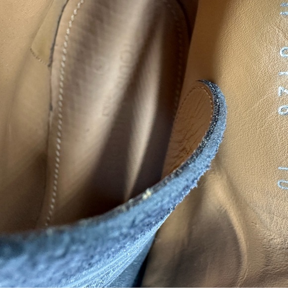 Louis Vuitton Men’s Chelsea Boot Navy Blue Suede Size 10 LV 11 US 100% Authentic - Picture 3 of 9